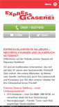 Mobile Screenshot of express-glaserei.at